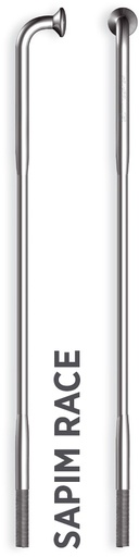[#BF-SARA14270Z] Küllő SAPIM RACE Inox 14G 270mm J-Bend fekete + Polyax réz 14G 12mm fekete