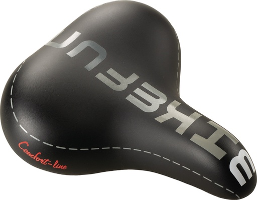 [#BF-VL-8111S] Nyereg BIKEFUN VENEZIA gél Comfort Line női fekete VL-8111S